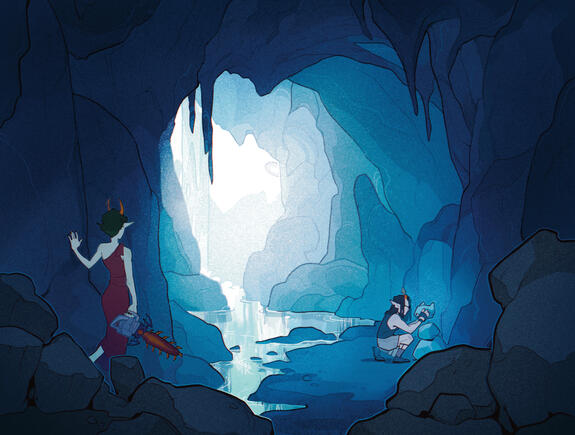 November - Land of Caves and Silence (by Indigonite)