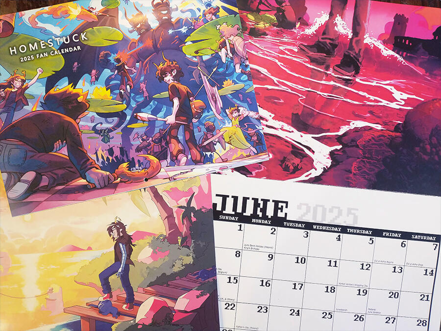 Homestuck Fan Calendar